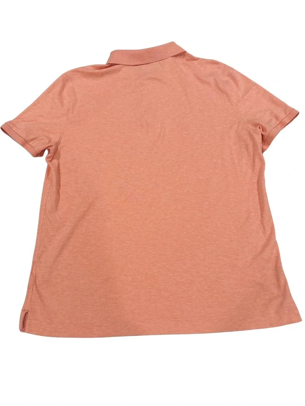 Banana Republic Men's Orange Polo Shirt Size L Short Sleeve